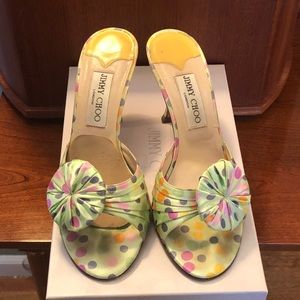 Open back Jimmy Choo sandals